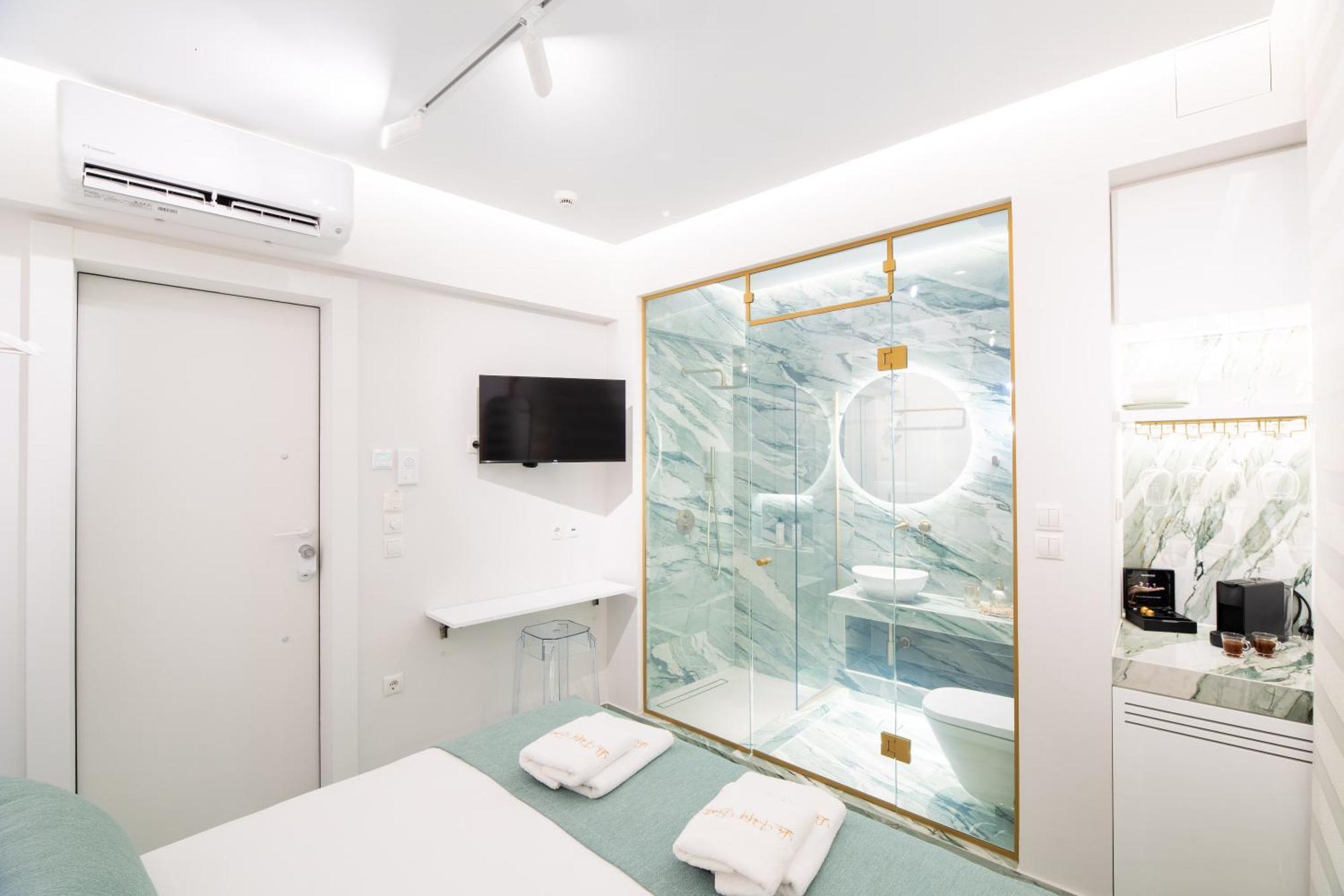 Luxury - Le Petit Bati Lägenhet Volos Exteriör bild