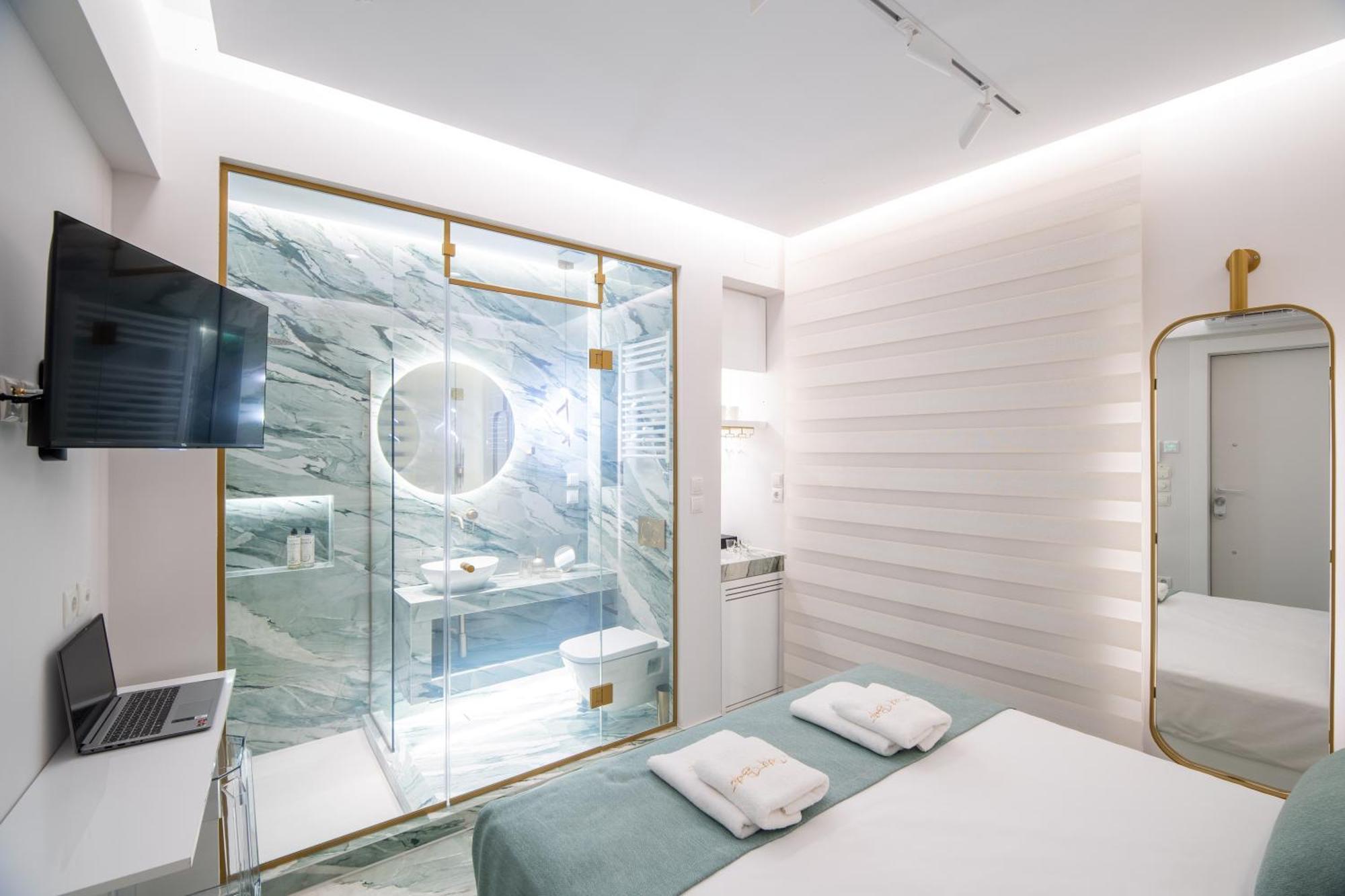 Luxury - Le Petit Bati Lägenhet Volos Exteriör bild